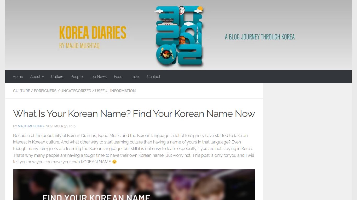 What Is Your Korean Name? Find Your Korean Name Now